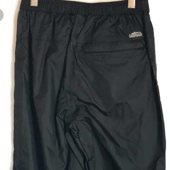 Campmor Youth Black Rain Pants Size L - Picture 2 of 5